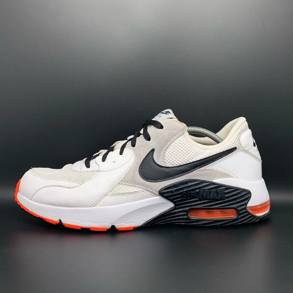 Nike Air‎ Max Excee White Black Crimson Running Shoes Men’s Sz 13
